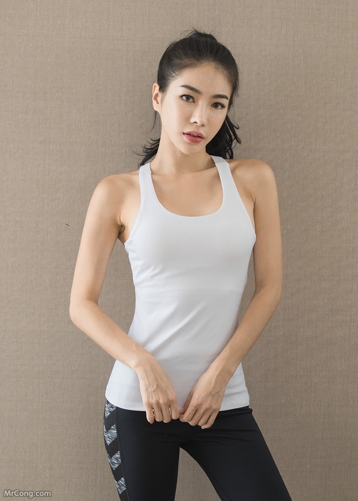 The beautiful An Seo Rin shows off her figure with a tight gym fashion (273 pictures) photo 3-16