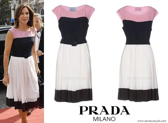 Crown Princess Mary wore PRADA - Knee-length dress