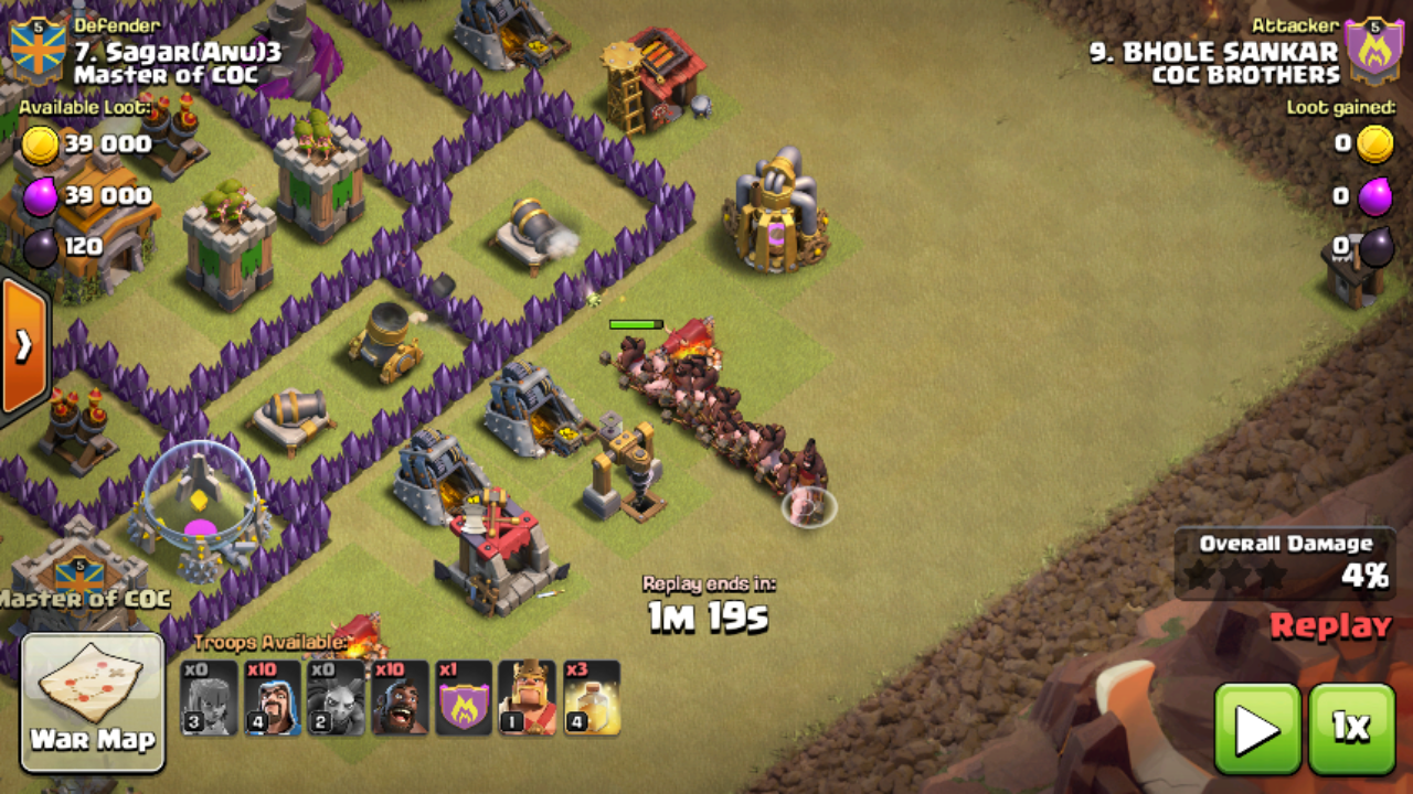 Rapidclashers Blogspot Com Mass Hog Attack For Th 7 With Picture