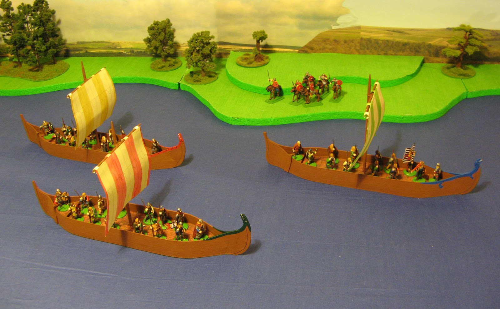 The Nothelm Chronicle Saxon Ships.