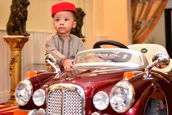 4 Adorable photos of Femi Fani Kayode's son