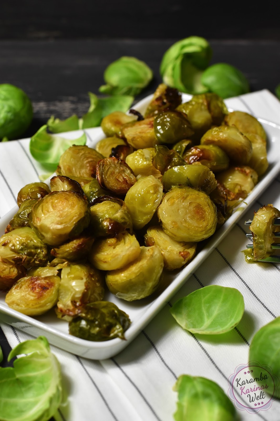 Ofengebackener Rosenkohl