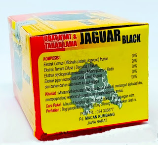 OBAT KUAT HERBAL JAGUAR BLACK jual jaguar black jamu obat kuat di medan, jambi, bengkulu dan palembang
