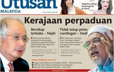 Image result for UMNO-PAS bentuk Kerajaan Perpaduan...
