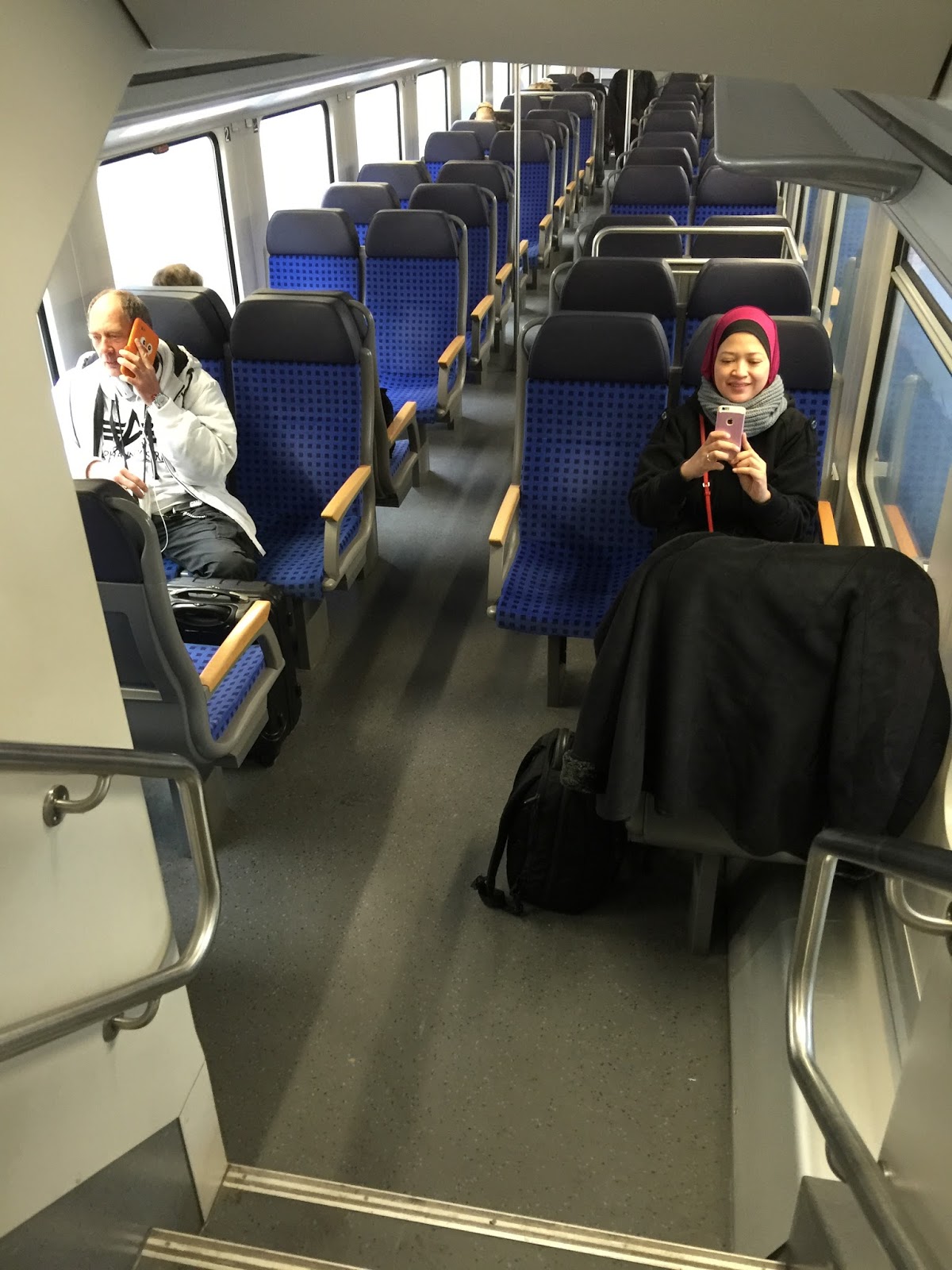 aswanacliche Train Ride 2015 Amsterdam to Hamburg, 4th Leg