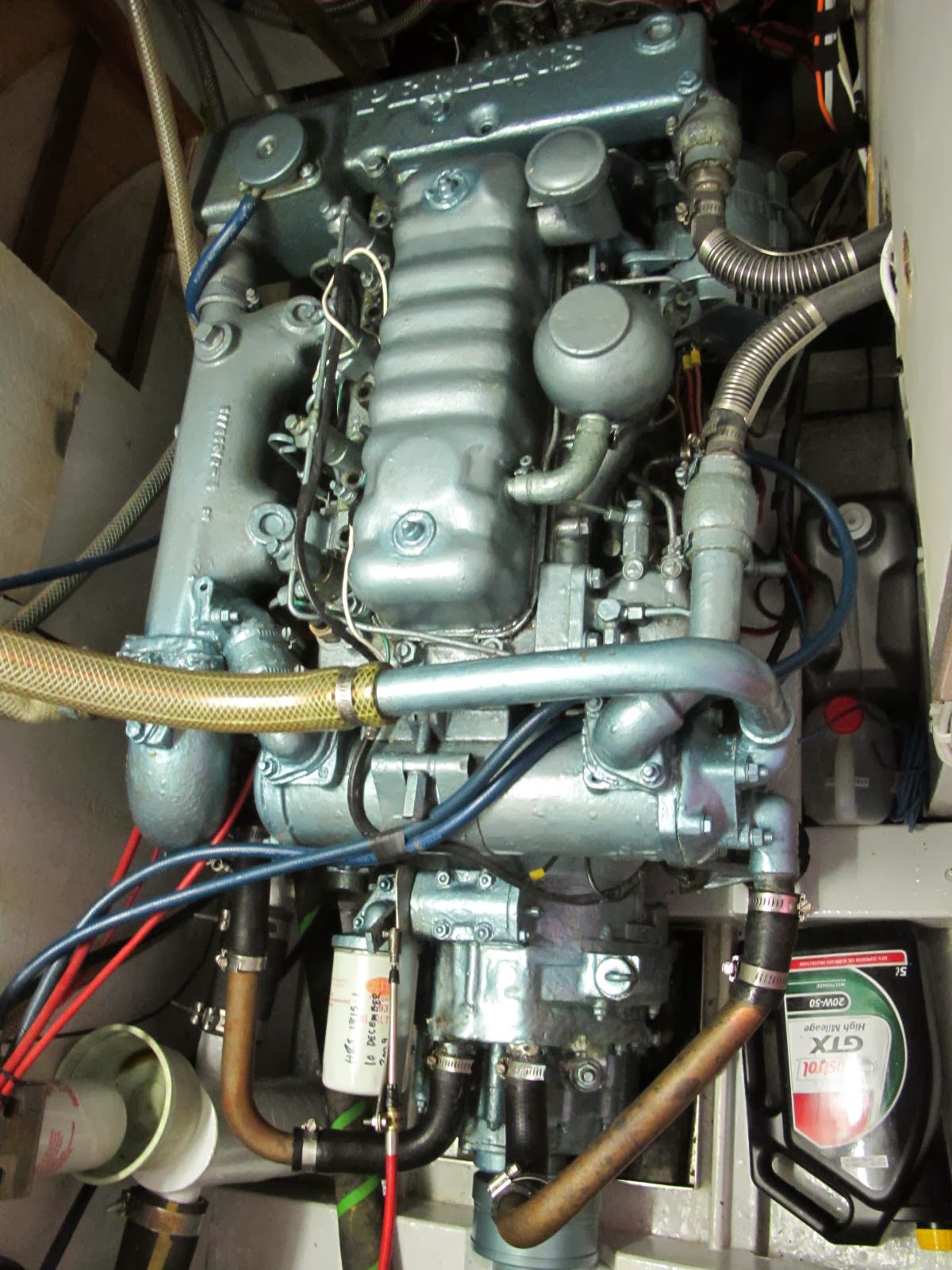 CKD Boats Roy Mc Bride Perkins 4108 marine engine rebuild