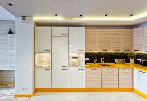 Decorate Your Apartment with Yellow and Black