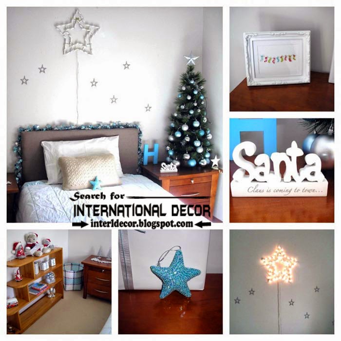 Christmas bedroom decorating ideas 2015 for new year decor, Christmas decor 2015