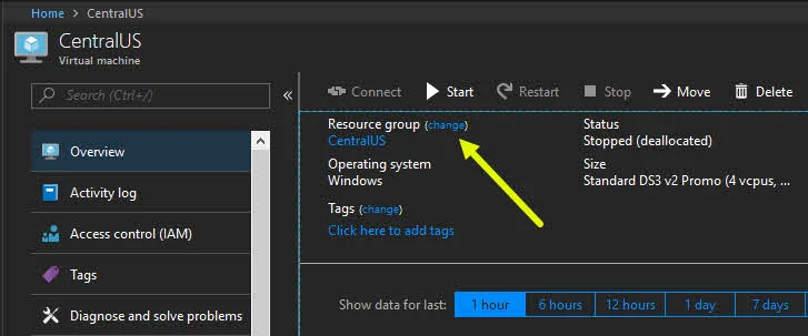 Here's how to move Azure Resources between Resource Groups