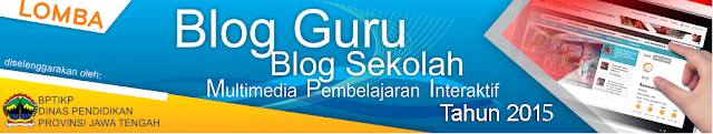 Lomba Blog Guru, Web Sekolah dan Lomba Media Pembelajaran 2015