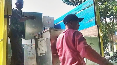 Jelang Coblosan, KPU Purworejo Mulai Distrbusikan Kotak Suara ke Kecamatan