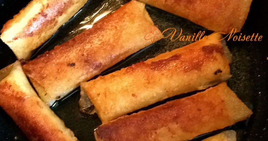 Vanille Noisette CIGARES AUX AMANDES