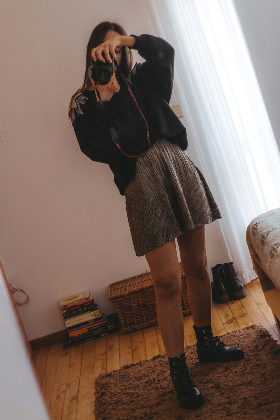 military boots outfit idea