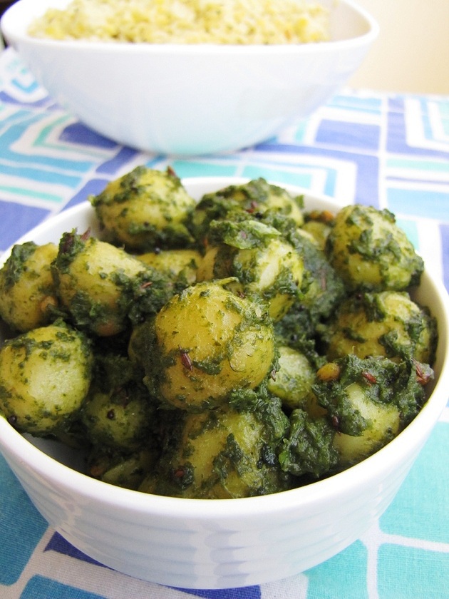 Super Yummy Recipes Tongue Tingling Coriander Baby Potato Curry