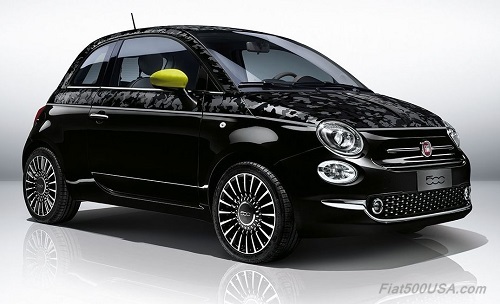 New Fiat 500 in Camouflage Paint