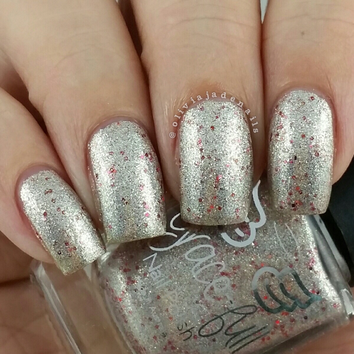 Grace-full Nail Polish Osiris Rose swatched by Olivia Jade Nails