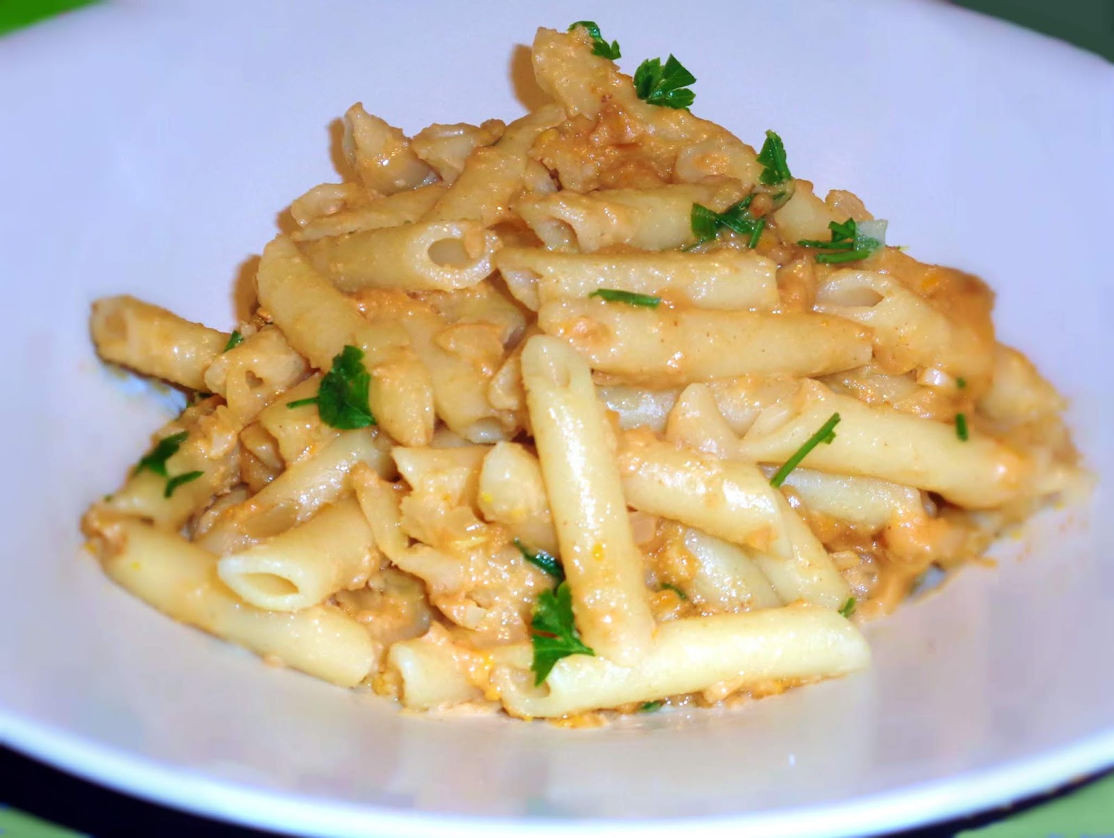 Penne Pasta with Peanut Butter Sauce Recipe