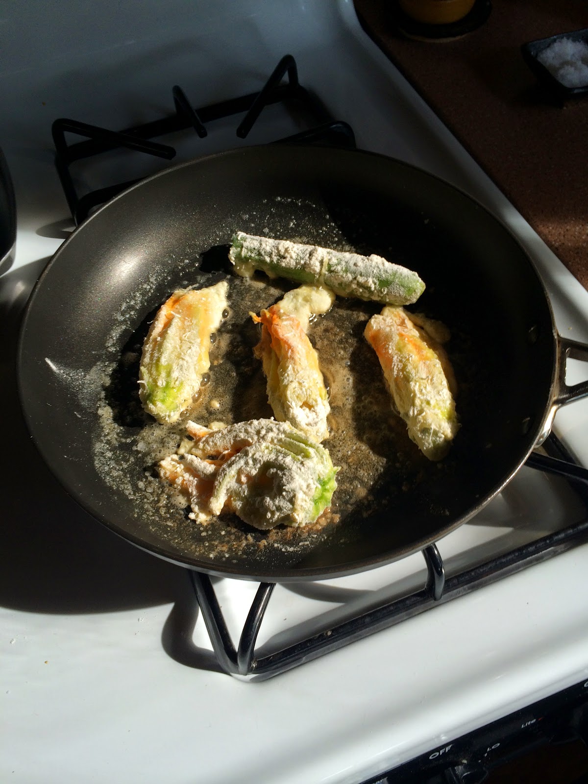 DepressionEra Grandma in Training Zucchini Blossoms