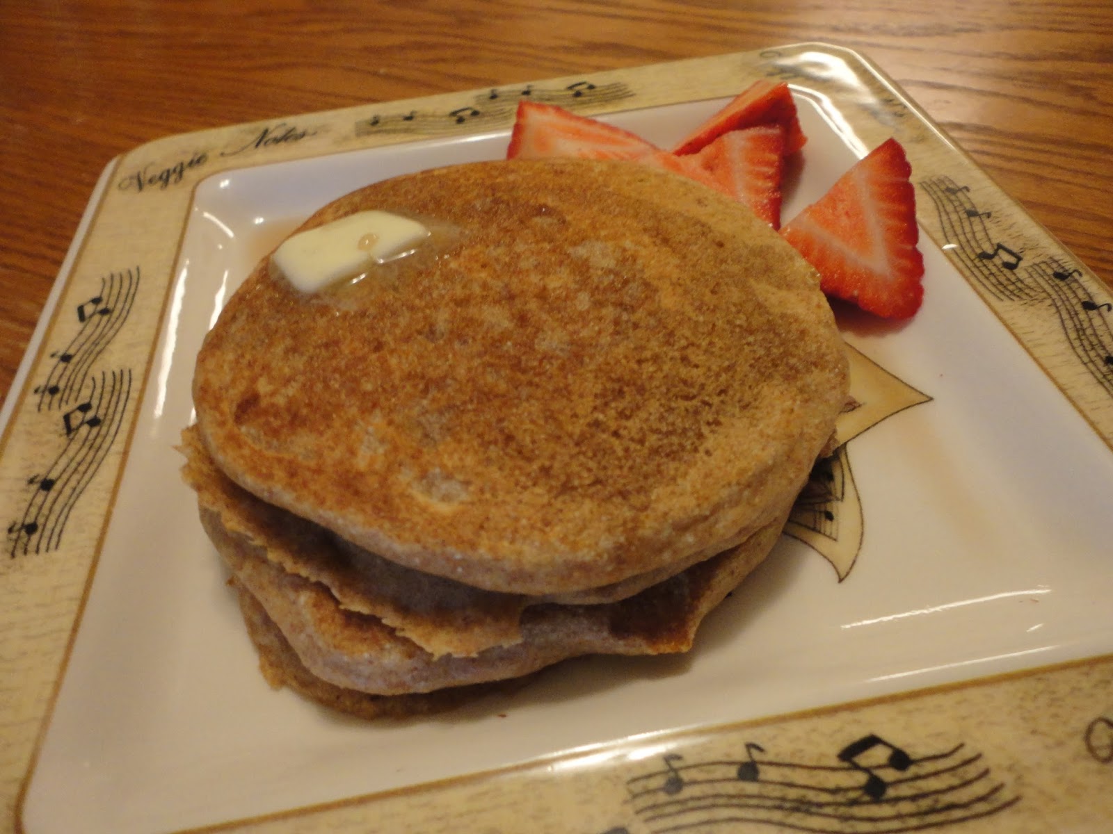 Eat From Scratch: 100% Whole Wheat Buttermilk Pancakes from Heaven