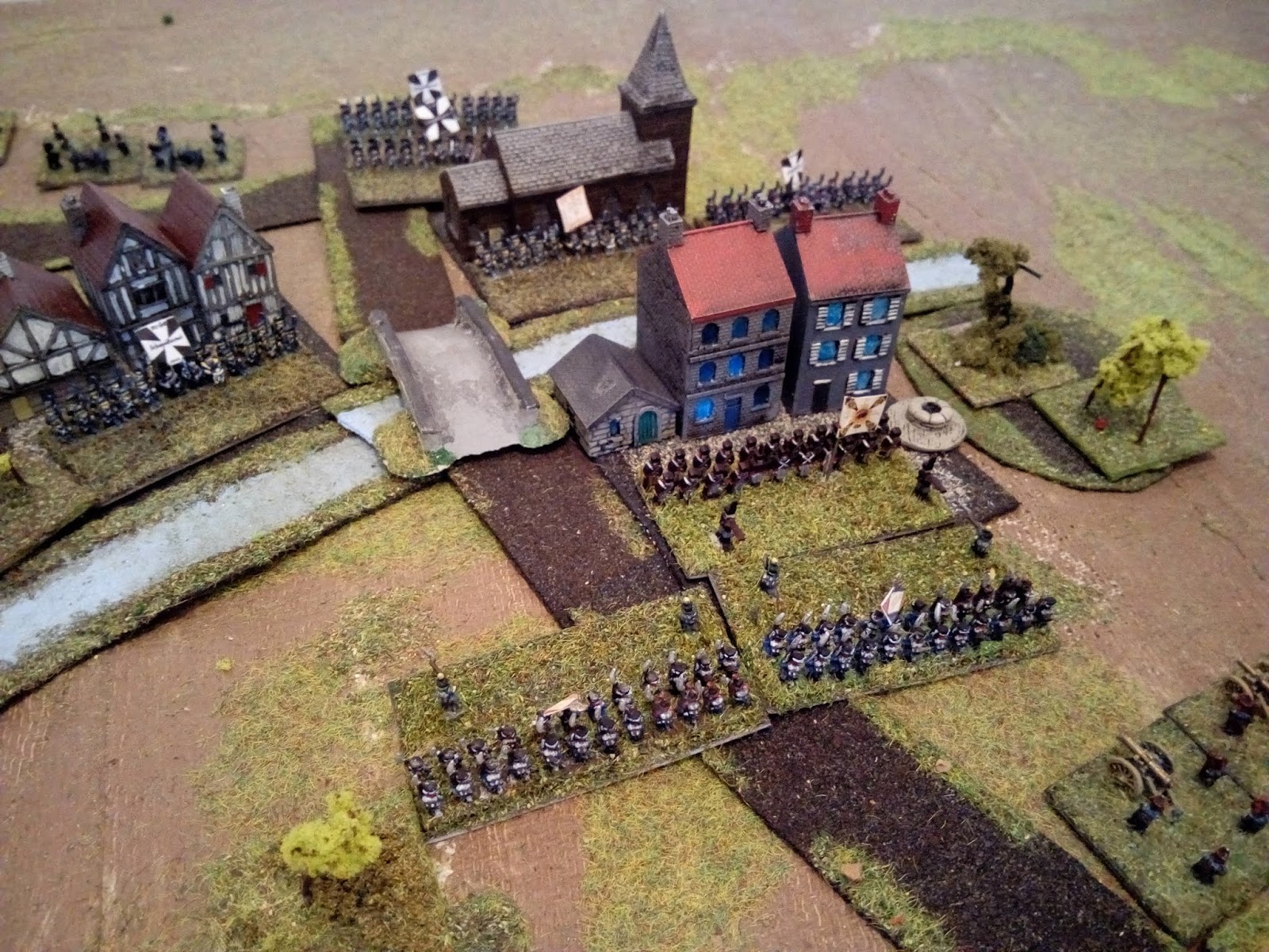 Heretical Gaming The Battle of Wavre A Horse, Foot & Guns Scenario