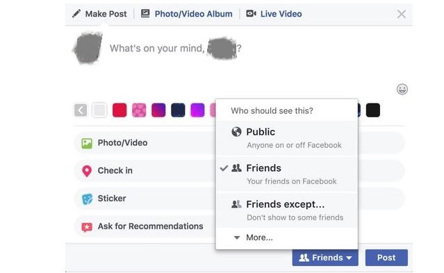 Cara Menghentikan Seseorang Dari Melihat Pos Facebook Anda