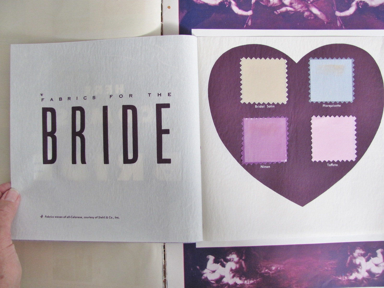 Pintucks 1940s Fabric American Fabrics magazine from 1949