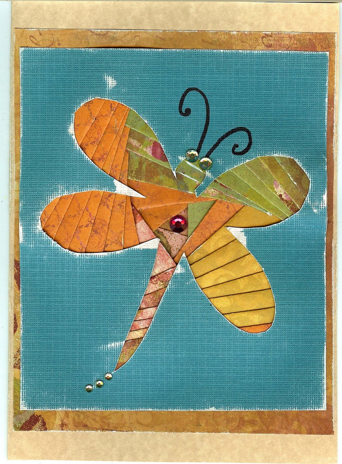 Marilyn Gossett Designs IRIS PAPER to the iris of