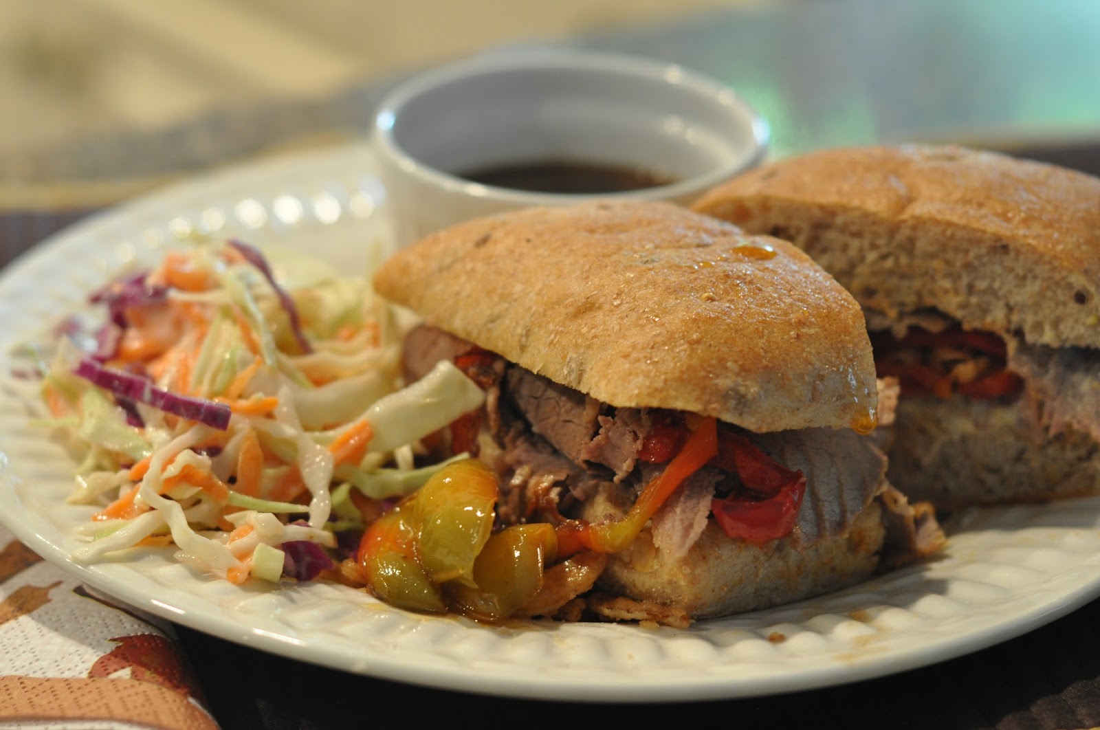 Mennonite Girls Can Cook Beef Dip Sandwich