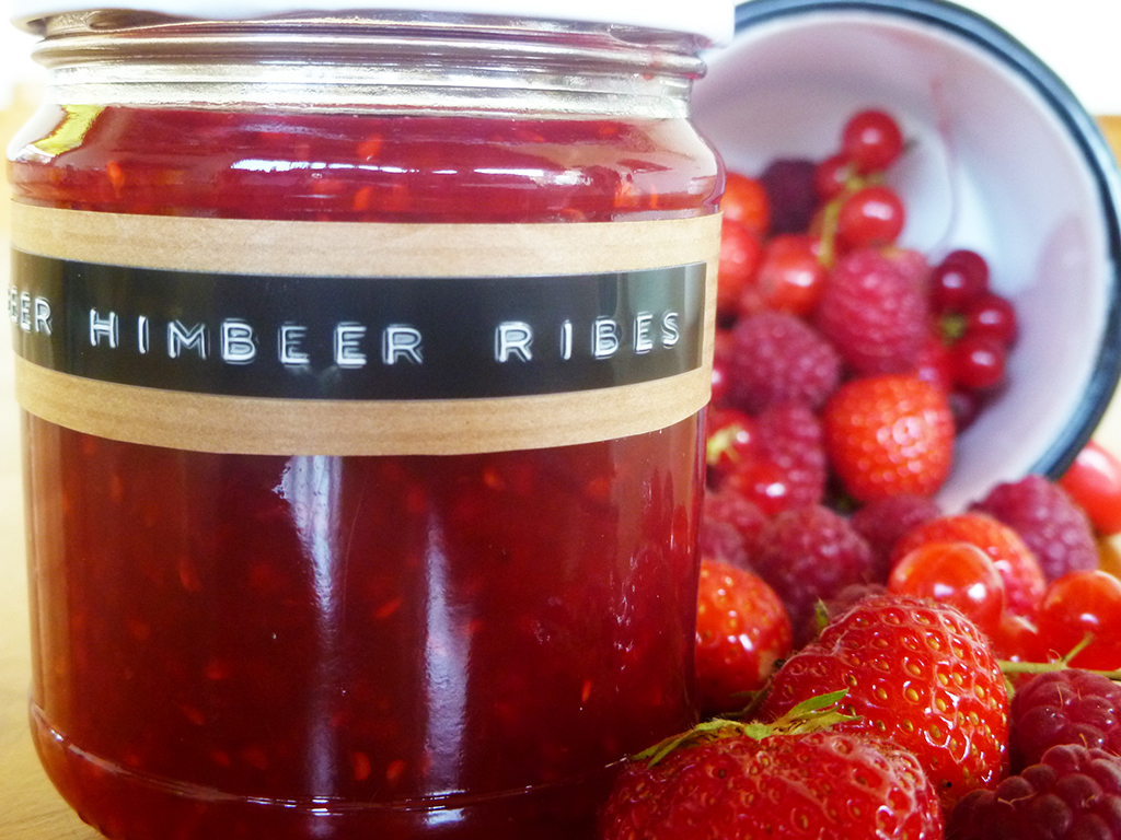 inser Kuchlbiachl: 3-Rote-Früchte Marmelade inser Kuchlbiachl: 3-Rote-Früchte Marmelade