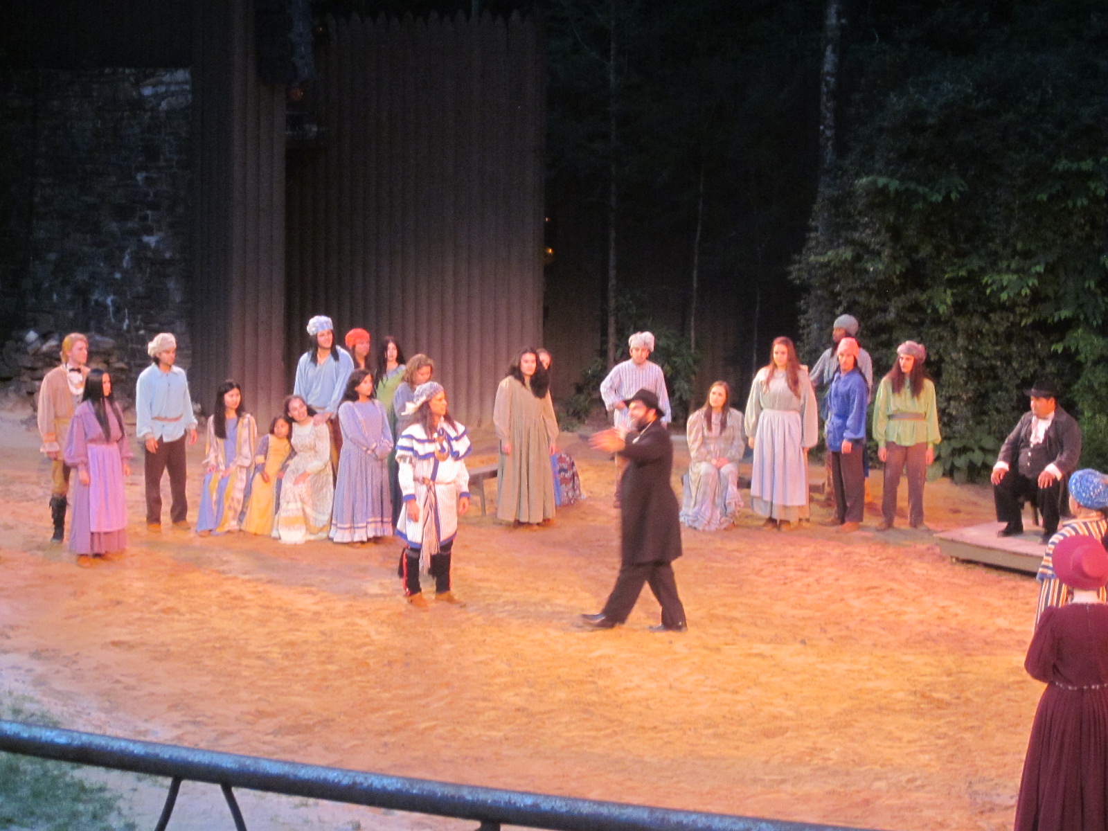 Travel NC With Kids Unto These Hills Outdoor Drama in Cherokee, NC