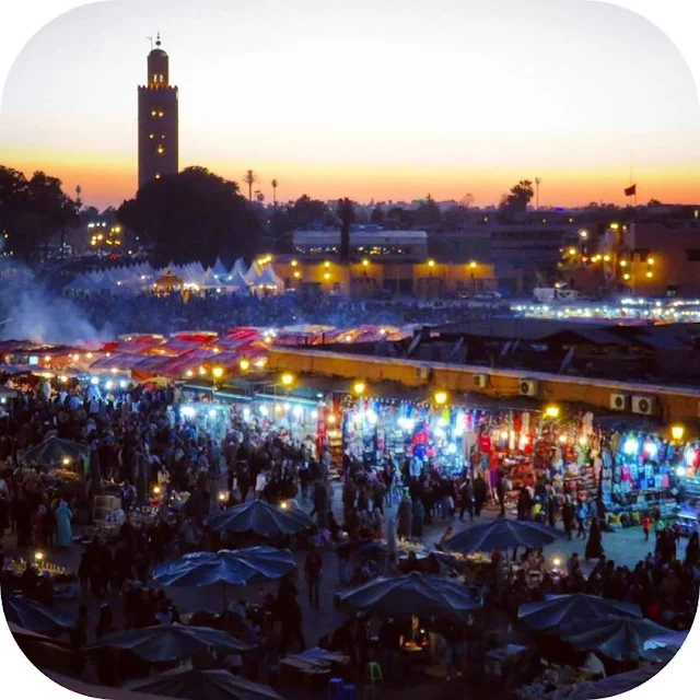 Long Weekend in Marrakech - Sidewalk Safari - Jemaa el-Fnaa