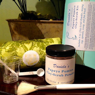 Papaya-Pumice Clay-Scrub Kit