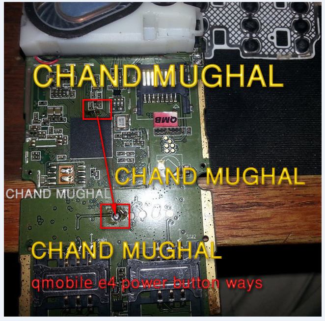 Qmobile E4 Power Button Ways