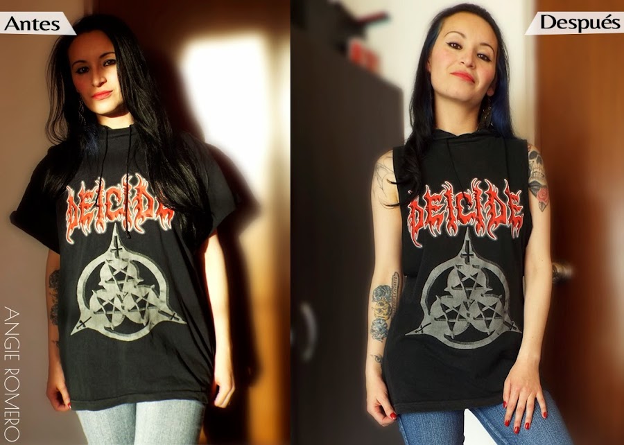 Transforma tus camisetas viejas a nuevas