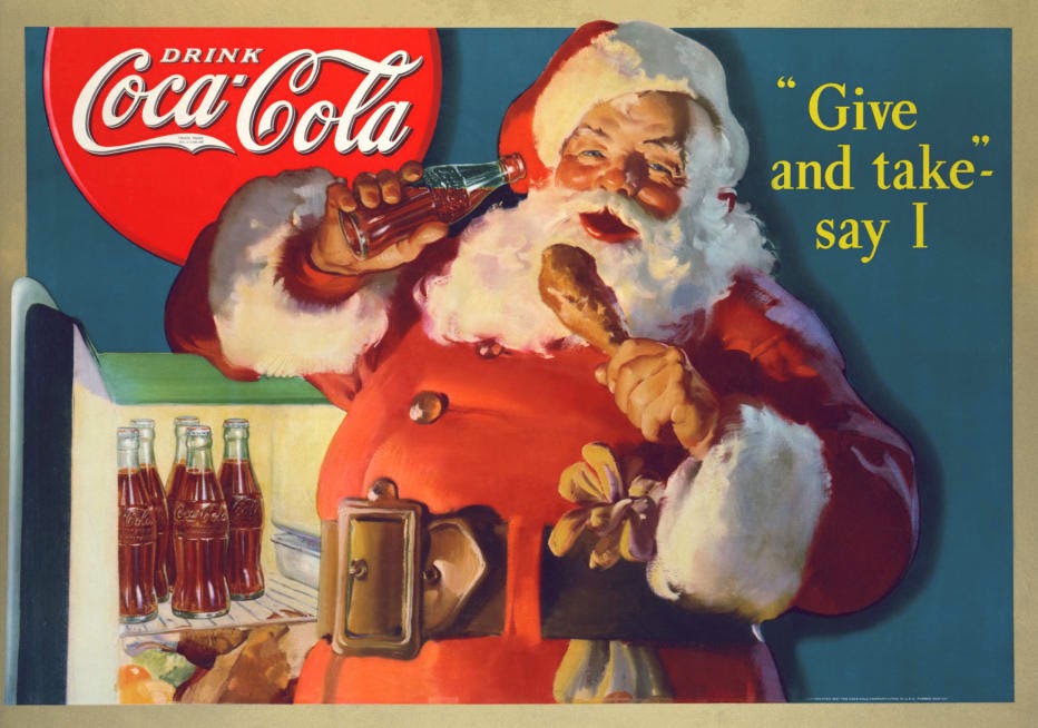 O criador da imagem do Papai Noel da Coca - Cola • IFDBlog