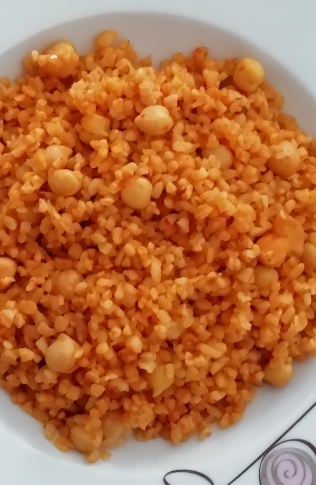 Nohutlu Bulgur Pilavı