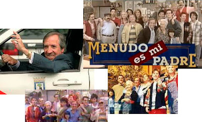 Imágenes de la serie de Antena 3 Menudo es mi padre, 1996