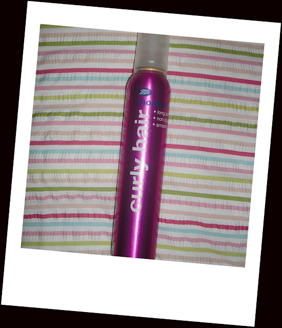 SJFX Beauty and Special Effects Make Up Blog Boots Curly Hair Mousse