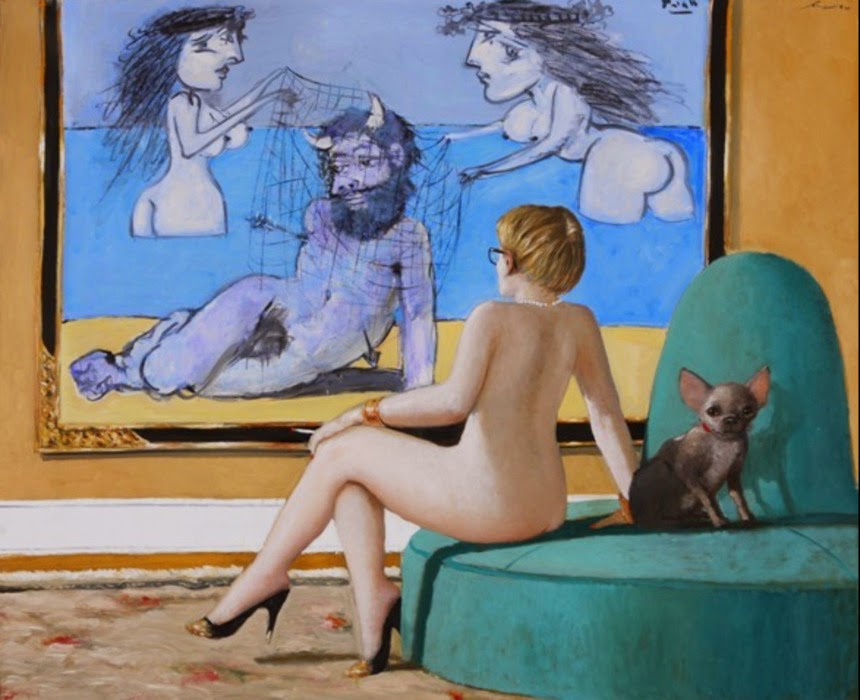 Julio Larraz ч 2 Картинки