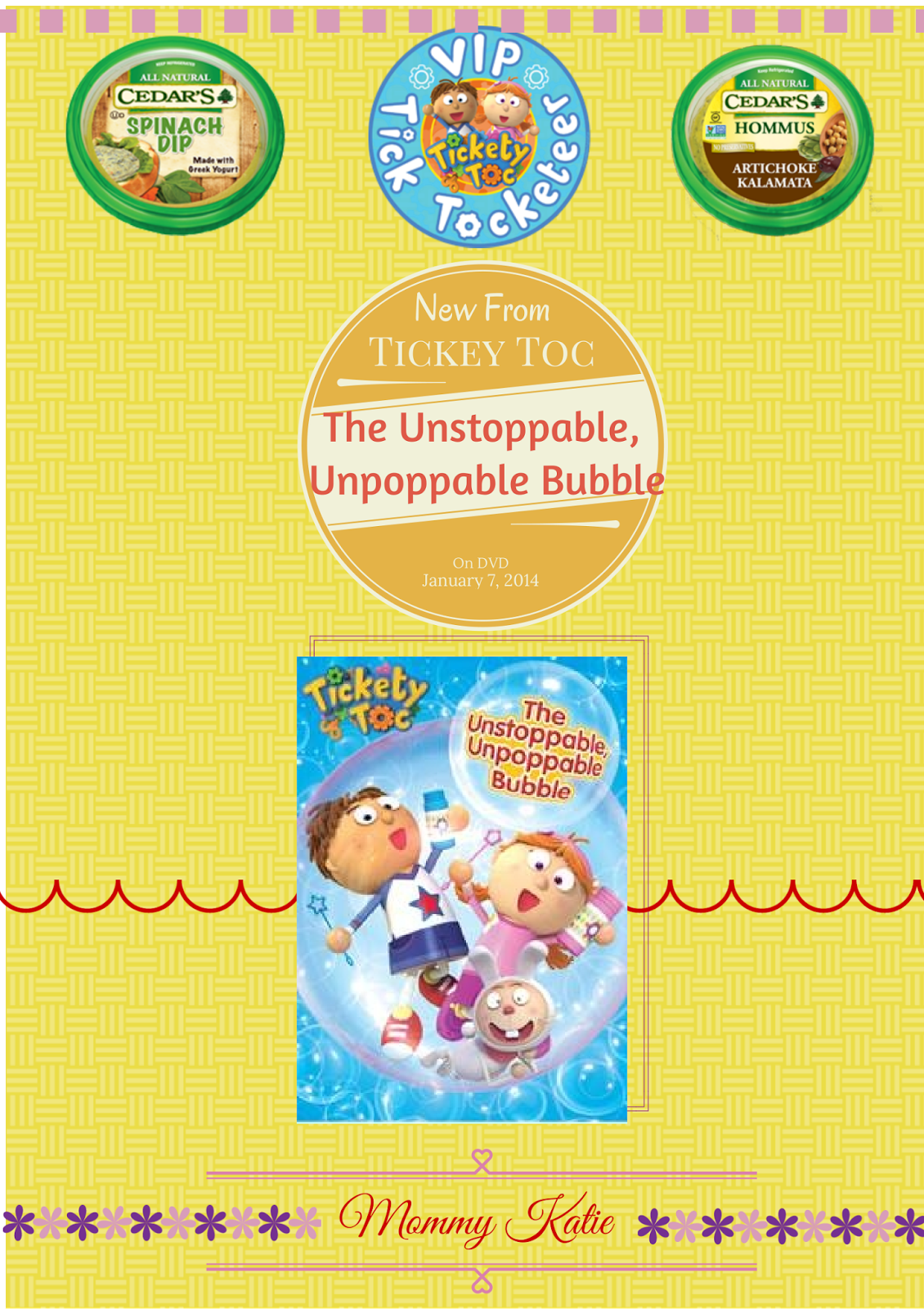 Tickety Toc: The Unstoppable, Unpoppable Bubble on DVD