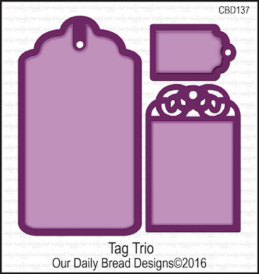 Our Daily Bread Designs Custom Tag Trio Dies