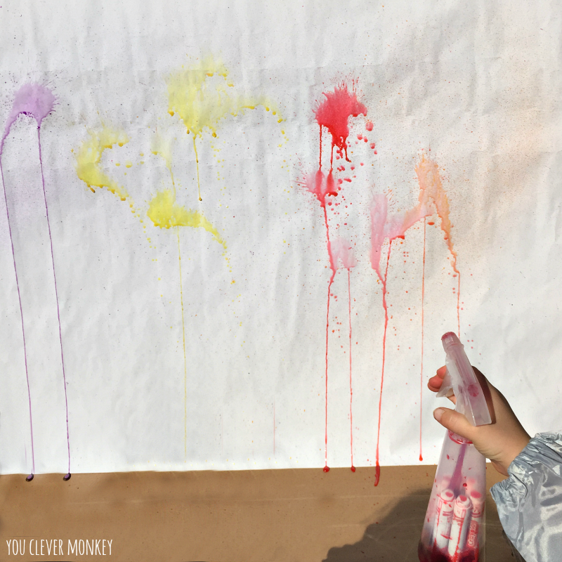 MAKING RECYCLED PAINT FROM MARKERS you clever monkey