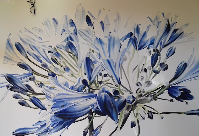 Agapanthus work in progress Agapanthus work in progress