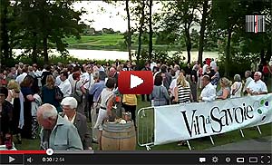 Les 40 ans de l'appellation "Vins de Savoie" au Lac St André, Les Marches.