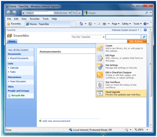 SharePoint Blog: Migrate a MOSS 2007 Site to SharePoint 2010 Using ...