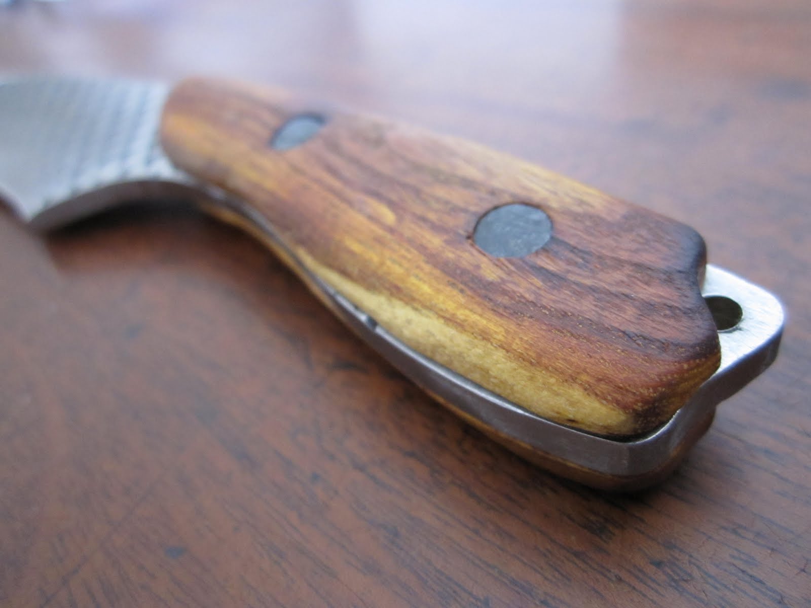 A Creative DIYist Journal Knife Handle Progress