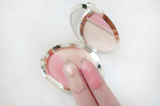 Becca x Jaclyn Hill Split Pan in Champagne Pop x Flowerchild Review and Swatches