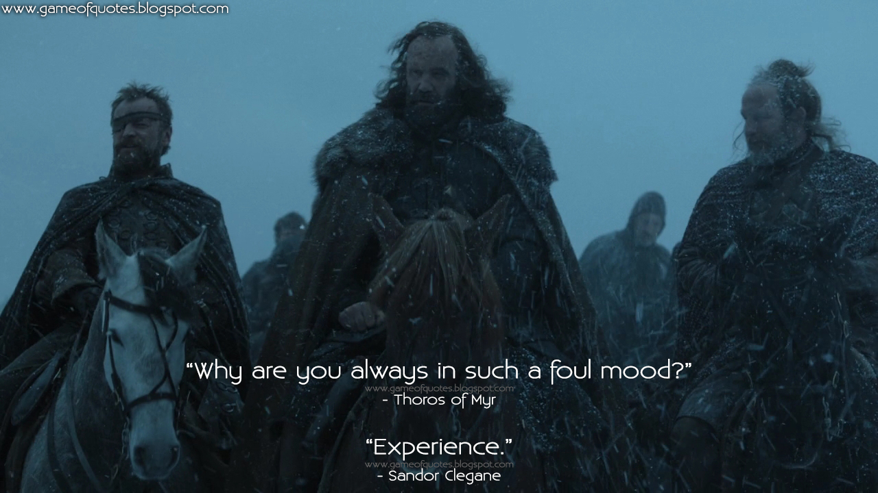 Game Of Thrones The Hound Quotes