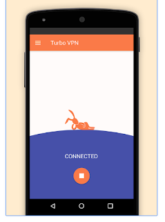 Connect menggunakan Turbo VPN