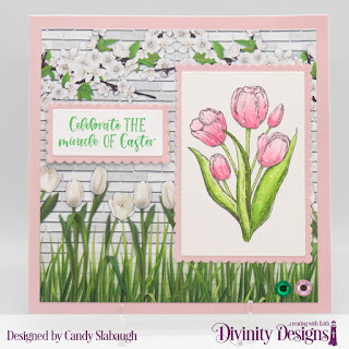 Stamp Set: Glorious Easter  Custom Dies:  Scalloped Rectangles, Rectangles   Paper Collection: Spring Flowers 2019